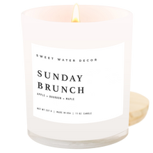 Load image into Gallery viewer, Candle | Sunday Brunch|  11 oz Soy Candle | Sweet Water Decor
