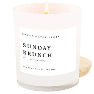 Candle | Sunday Brunch|  11 oz Soy Candle | Sweet Water Decor