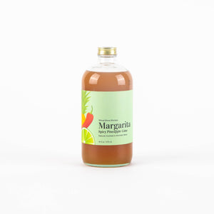 Wood Stove Kitchen - Margarita (Spicy Pineapple & Lime) for Cocktails and Mocktails, 16 fl oz