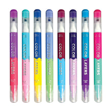 Load image into Gallery viewer, Color Layers Double-Ended Layering Markers- Set of 8 | OOLY
