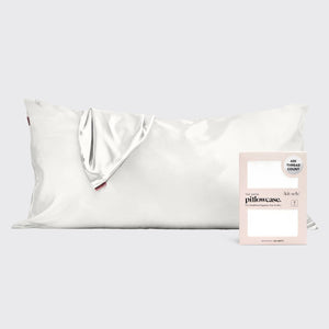 Ivory | Satin King Pillowcase | KITSCH