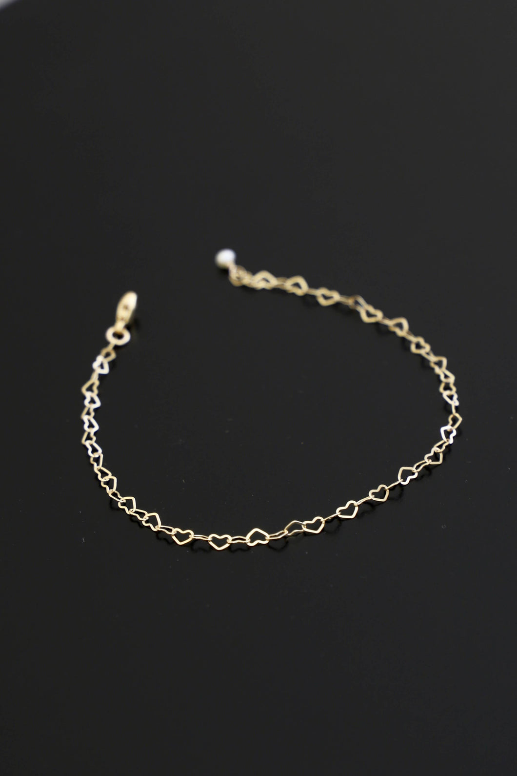 HEART CHAIN BRACELET  | Katie Waltman Jewelry