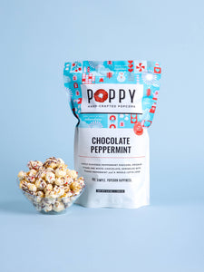 Chocolate Peppermint Popcorn  | Poppy Hand-Crafted Popcorn