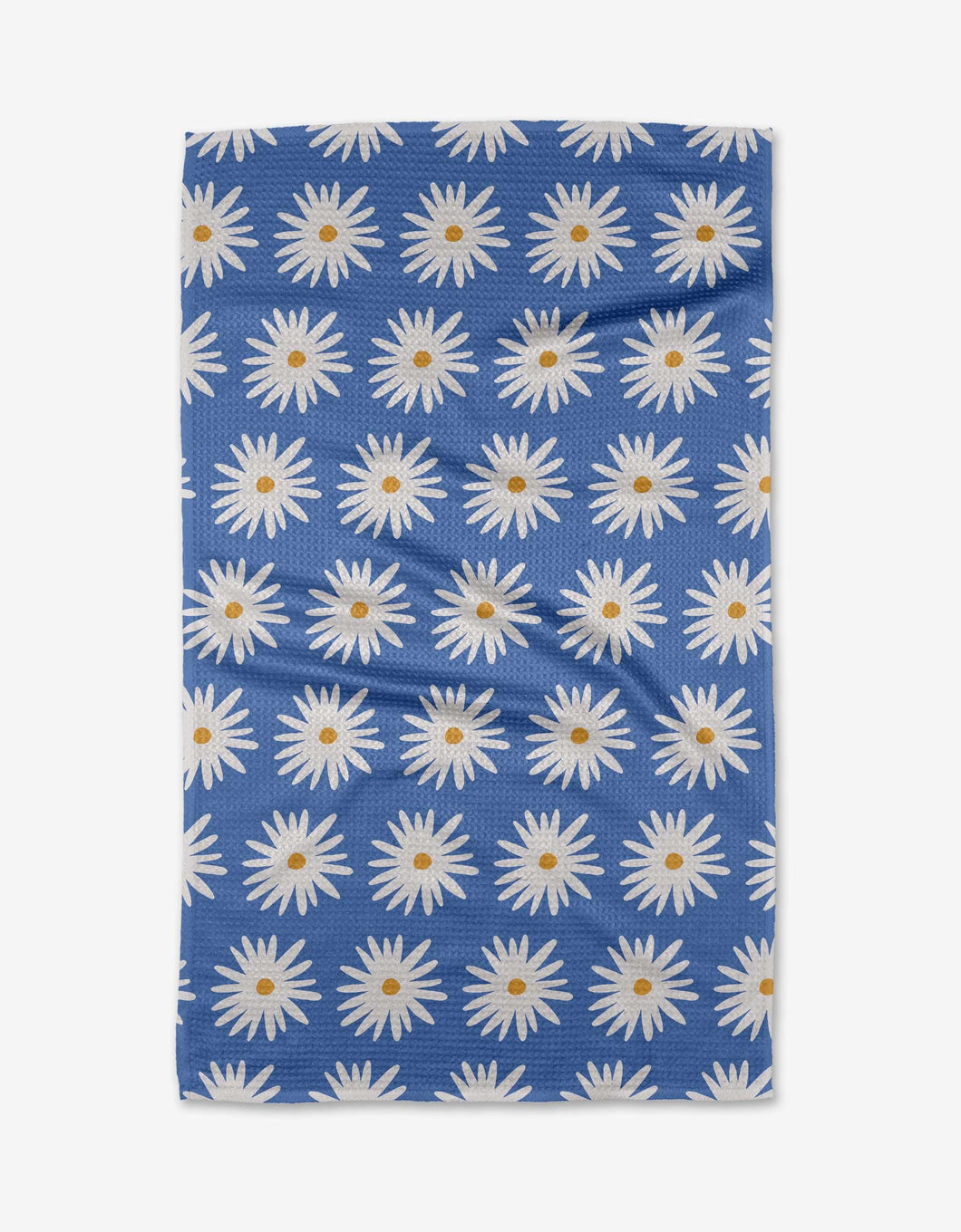 Blue Daisies Tea Towel | Geometry