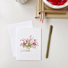 Load image into Gallery viewer, Pinks bouquet notecards | emily lex studio
