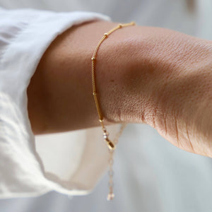 DELICATE BALL CHAIN BRACELET| Katie Waltman Jewelry