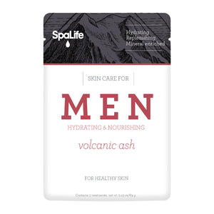 Men's Facial Mask | Volcanic Ash Hydrating | My Spa Life