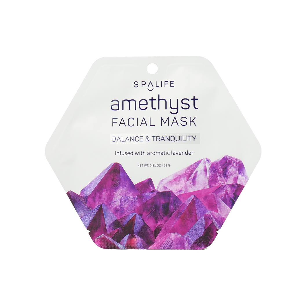 Lavender Tranquil Amethyst Facial Mask| My Spa Life