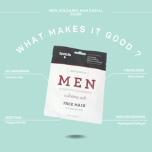 Load image into Gallery viewer, Men&#39;s Facial Mask | Volcanic Ash Hydrating | My Spa Life
