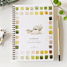 Load image into Gallery viewer, Garden watercolor workbook | emily lex studio
