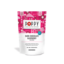 Load image into Gallery viewer, Dark Chocolate Raspberry Popcorn | Poppy Hand-Crafted Popcorn
