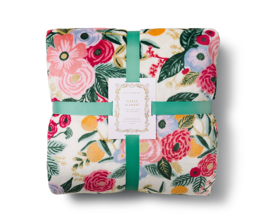 Fleece Blanket | Garden Party | Rifle Paper Co.