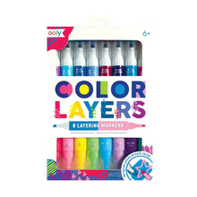 Load image into Gallery viewer, Color Layers Double-Ended Layering Markers- Set of 8 | OOLY
