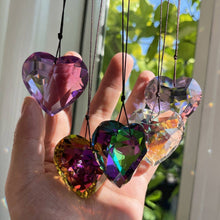 Load image into Gallery viewer, Heart Suncatcher | Crystal Heart Prism | Gypsy Soul
