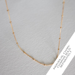 18"GOLD FILLED SATELLITE CABLE CHAIN: 18"  | Katie Waltman Jewelry