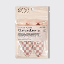 Load image into Gallery viewer, Creaseless Clips 2pc Set - XL | Terracotta | KITSCH
