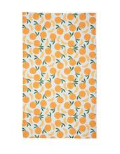 Load image into Gallery viewer, Sweet Orange Tea Towel | Geometry
