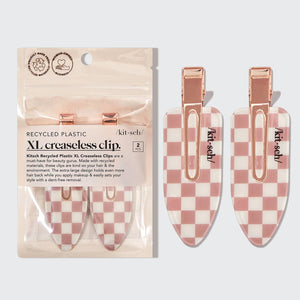 Creaseless Clips 2pc Set - XL | Terracotta | KITSCH