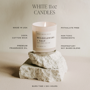 Candle | Cashmere and Vanilla | 11 oz Soy Candle | Sweet Water Decor