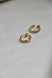 STELLA CZ ETERNITY HOOPS  | Katie Waltman Jewelry