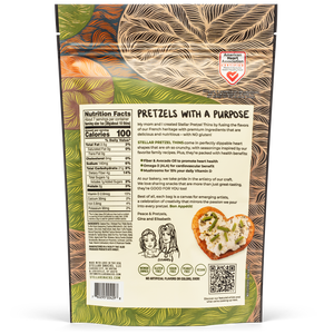 Truffle Pesto |Stellar Pretzel Thins  7.2OZ| Stellar Snacks