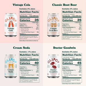 Olipop - Classic Soda Variety Pack