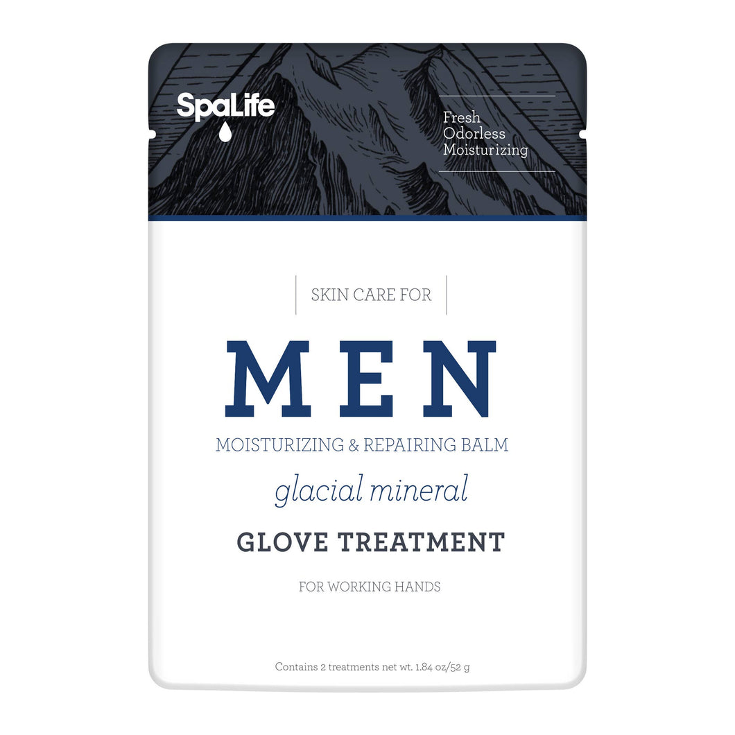 Men's Glacial Hand Glove |  Mineral Moisturizing | My Spa Life