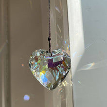 Load image into Gallery viewer, Heart Suncatcher | Crystal Heart Prism | Gypsy Soul
