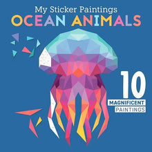 Load image into Gallery viewer, My Sticker Paintings: Ocean Animals Activity book
