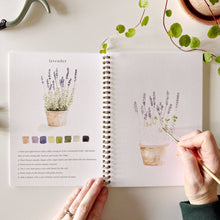 Load image into Gallery viewer, Garden watercolor workbook | emily lex studio
