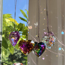 Load image into Gallery viewer, Heart Suncatcher | Crystal Heart Prism | Gypsy Soul
